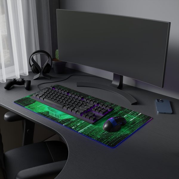Hacker 6 LED Gaming Mouse Pad - Image 20