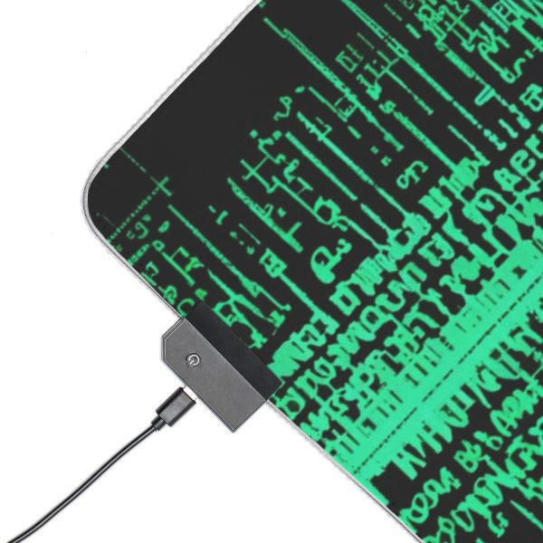 Hacker 7 LED Gaming Mouse Pad - Image 17