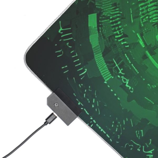 Hacker 8 LED Gaming Mouse Pad - Image 17