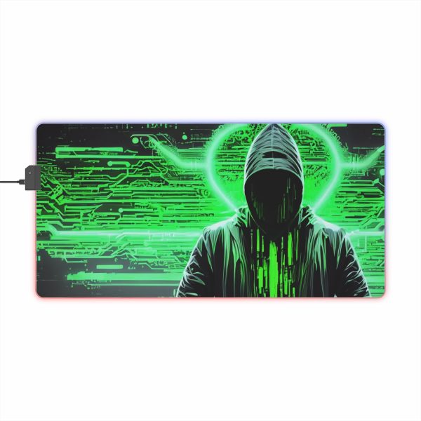 Hacker 10 LED Gaming Mouse Pad - Image 15