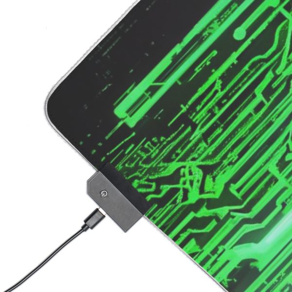 Hacker 10 LED Gaming Mouse Pad - Image 17