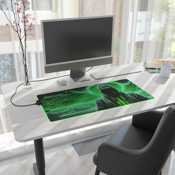 Hacker 10 LED Gaming Mouse Pad - Image 21