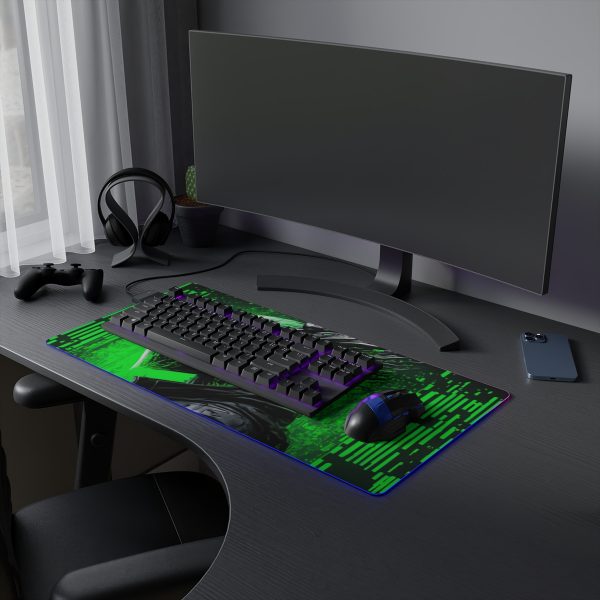 Hacker 11 LED Gaming Mouse Pad - Image 20