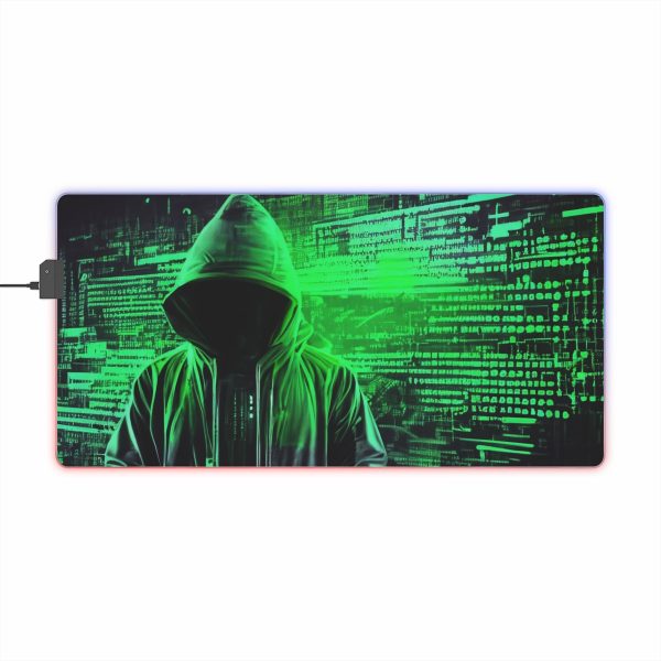 Hacker 12 LED Gaming Mouse Pad - Image 15