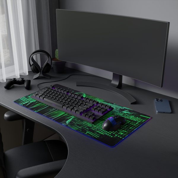 Hacker 12 LED Gaming Mouse Pad - Image 20