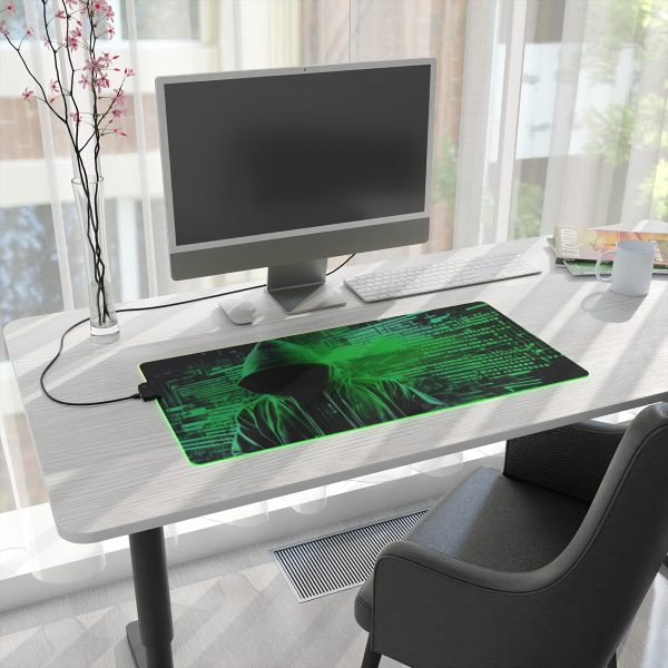 Hacker 12 LED Gaming Mouse Pad - Image 21