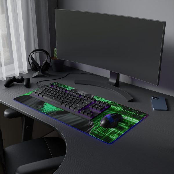 Hacker 13 LED Gaming Mouse Pad - Image 20