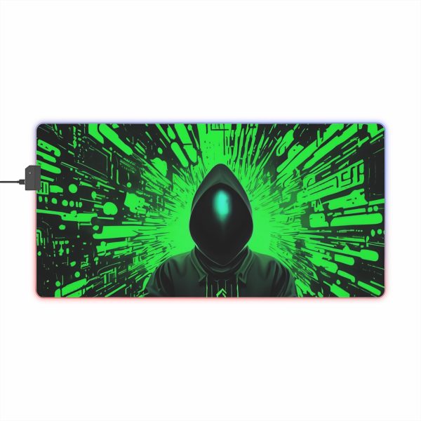 Hacker 14 LED Gaming Mouse Pad - Image 15