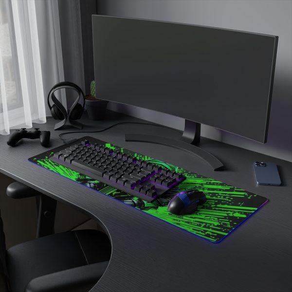 Hacker 15 LED Gaming Mouse Pad - Image 27