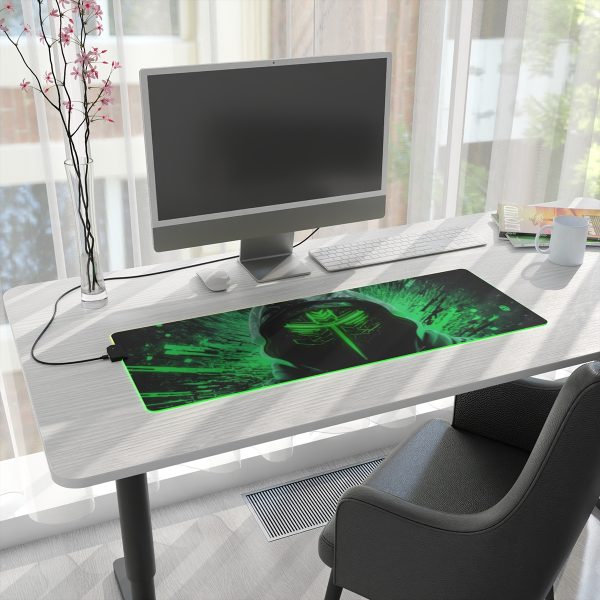 Hacker 17 LED Gaming Mouse Pad - Image 28