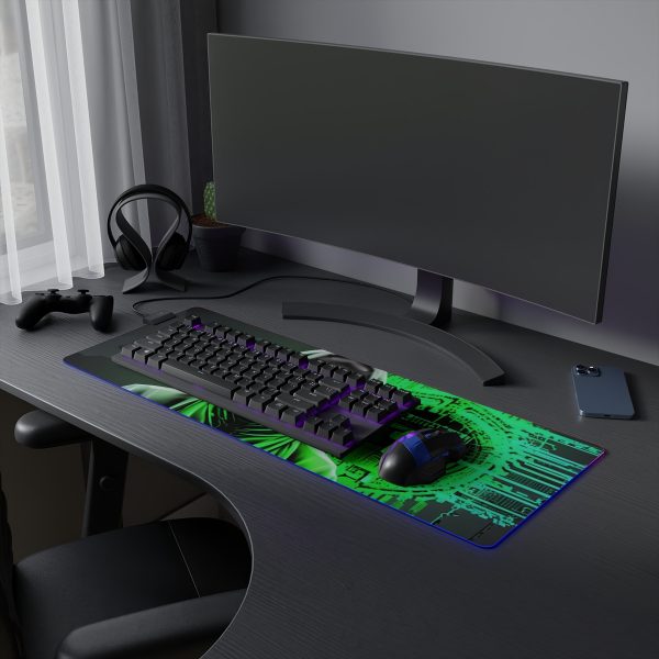 Hacker 23 LED Gaming Mouse Pad - Image 27