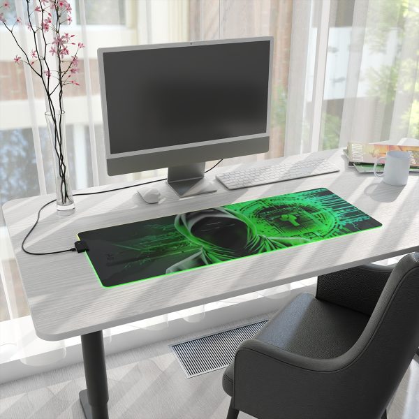 Hacker 23 LED Gaming Mouse Pad - Image 28
