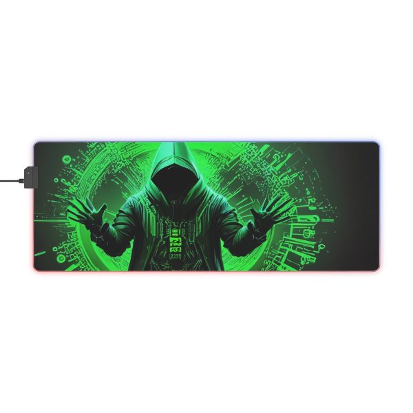 Hacker 24 LED Gaming Mouse Pad - Image 22