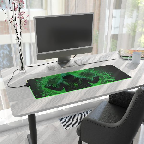 Hacker 24 LED Gaming Mouse Pad - Image 28