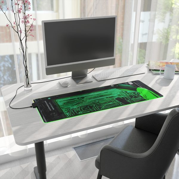 Hacker 27 LED Gaming Mouse Pad - Image 28