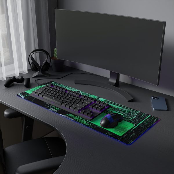 Hacker 30 LED Gaming Mouse Pad - Image 27