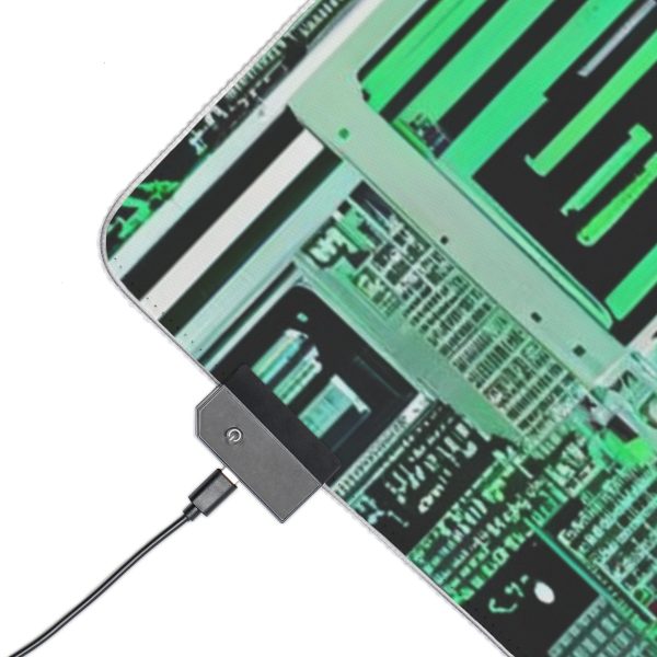 Hacker 32 LED Gaming Mouse Pad - Image 24