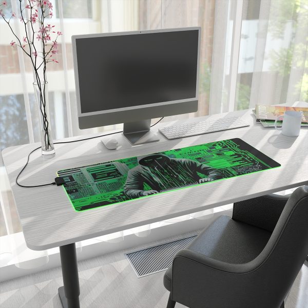 Hacker 32 LED Gaming Mouse Pad - Image 28