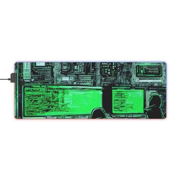 Hacker 33 LED Gaming Mouse Pad - Image 22