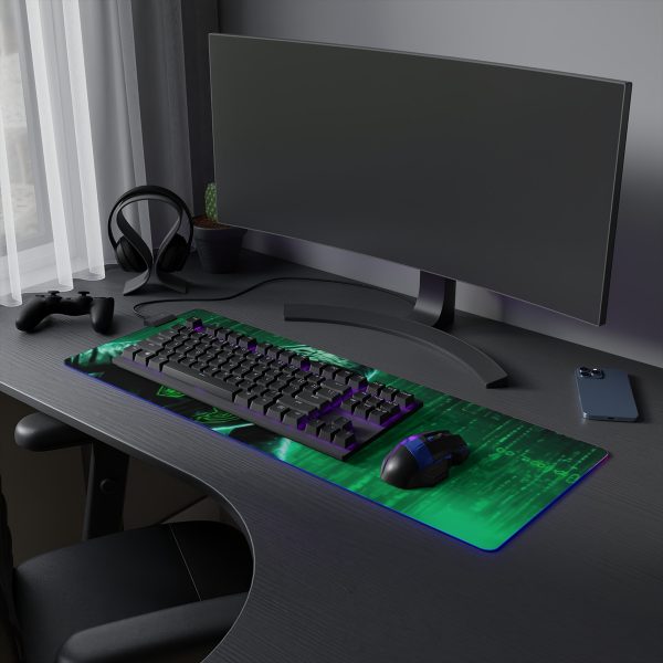 Hacker 4 LED Gaming Mouse Pad - Image 27