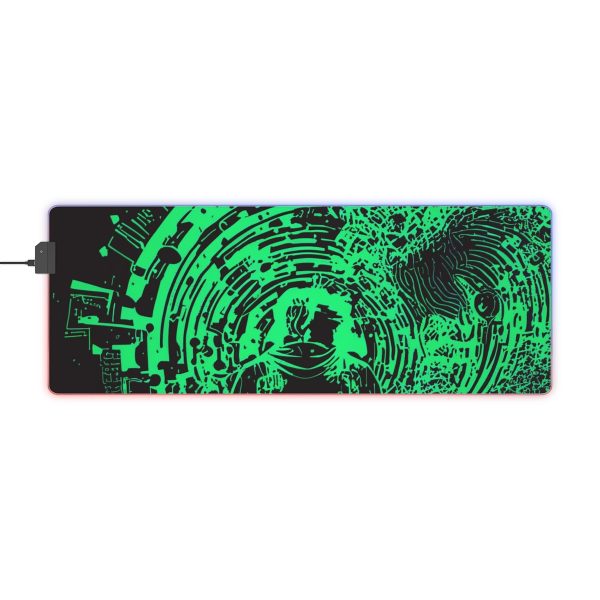Hacker 5 LED Gaming Mouse Pad - Image 22