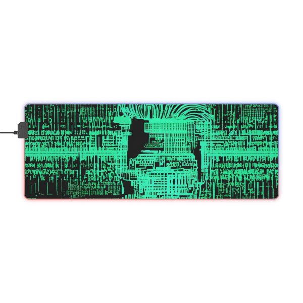 Hacker 7 LED Gaming Mouse Pad - Image 22