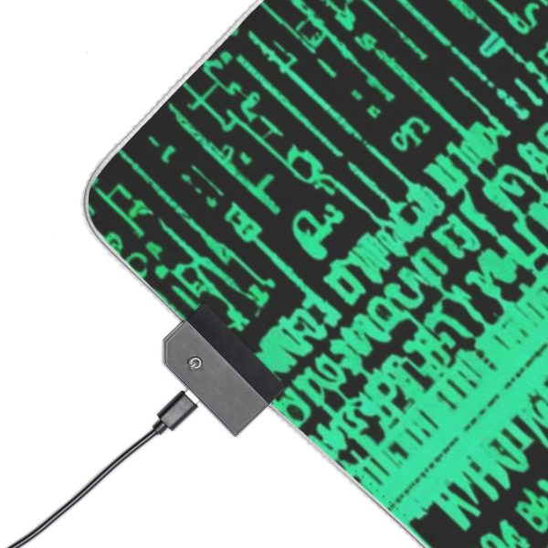 Hacker 7 LED Gaming Mouse Pad - Image 24