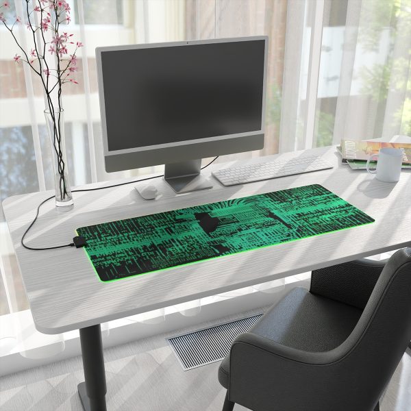 Hacker 7 LED Gaming Mouse Pad - Image 28