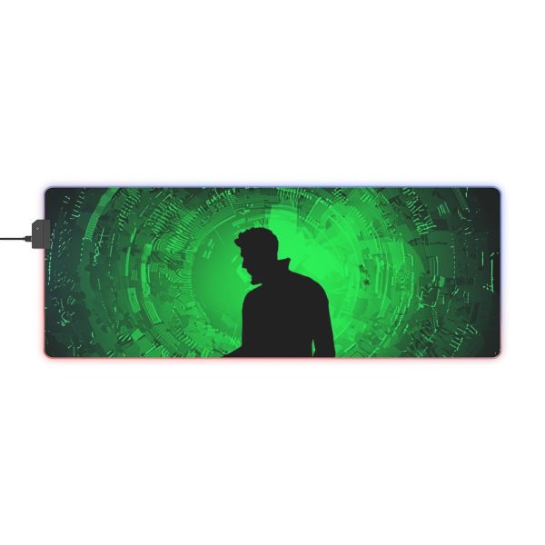 Hacker 8 LED Gaming Mouse Pad - Image 22
