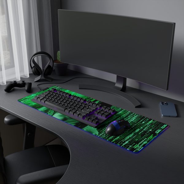 Hacker 1 LED Gaming Mouse Pad - Image 27