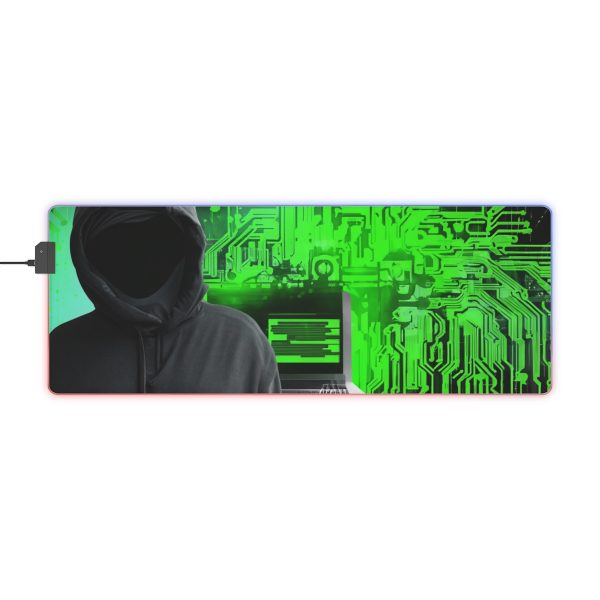 Hacker 9 LED Gaming Mouse Pad - Image 22
