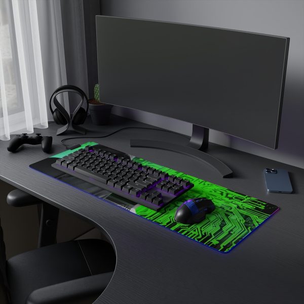 Hacker 9 LED Gaming Mouse Pad - Image 27