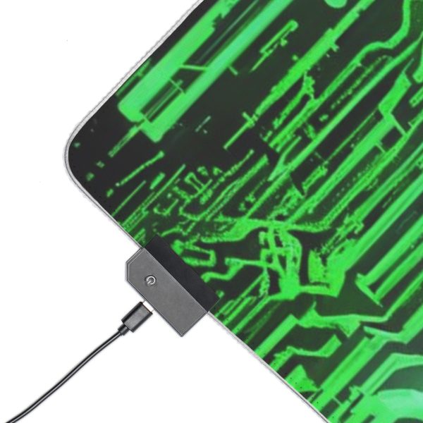 Hacker 10 LED Gaming Mouse Pad - Image 24