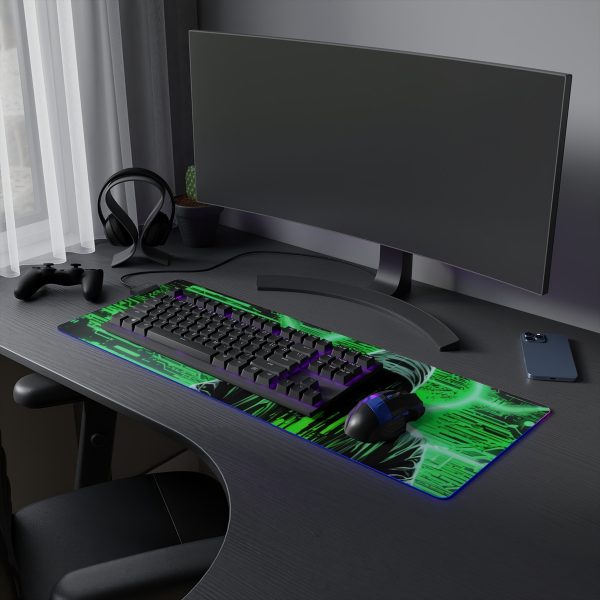Hacker 10 LED Gaming Mouse Pad - Image 27
