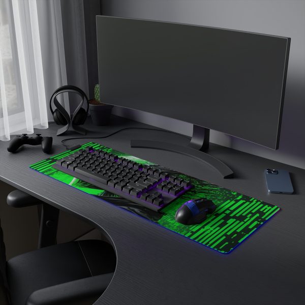 Hacker 11 LED Gaming Mouse Pad - Image 27