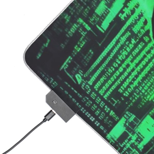Hacker 12 LED Gaming Mouse Pad - Image 24