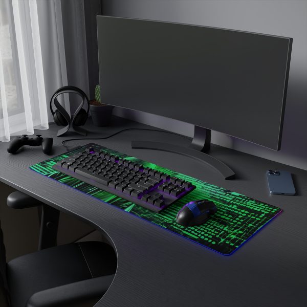 Hacker 12 LED Gaming Mouse Pad - Image 27