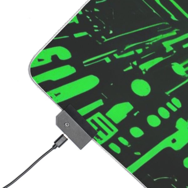 Hacker 14 LED Gaming Mouse Pad - Image 24