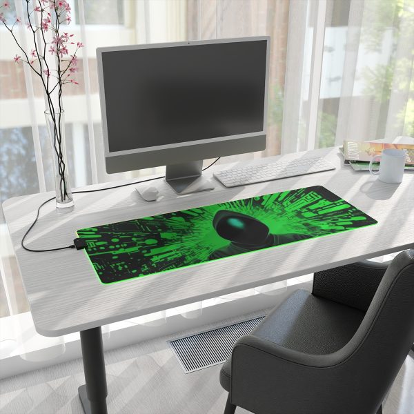 Hacker 14 LED Gaming Mouse Pad - Image 28