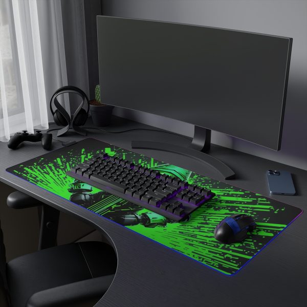 Hacker 15 LED Gaming Mouse Pad - Image 6