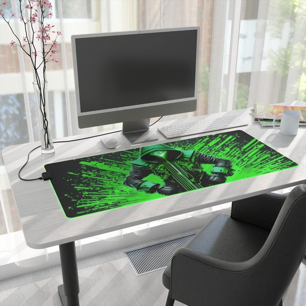 Hacker 15 LED Gaming Mouse Pad - Image 7