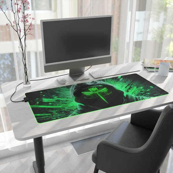 Hacker 17 LED Gaming Mouse Pad - Image 7
