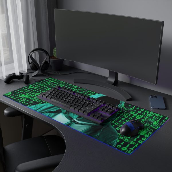 Hacker 2 LED Gaming Mouse Pad - Image 6