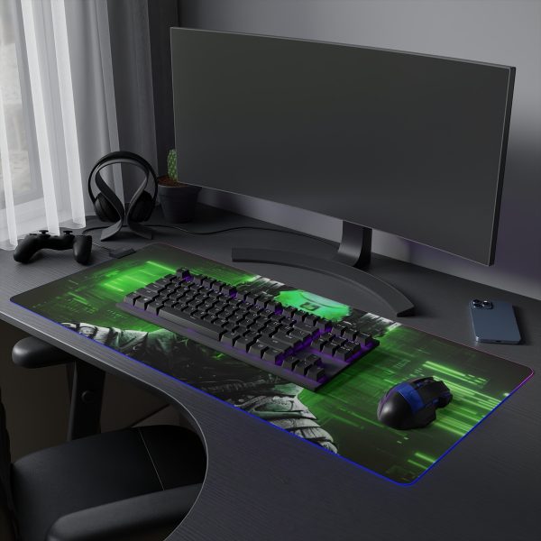 Hacker 18 LED Gaming Mouse Pad - Image 6