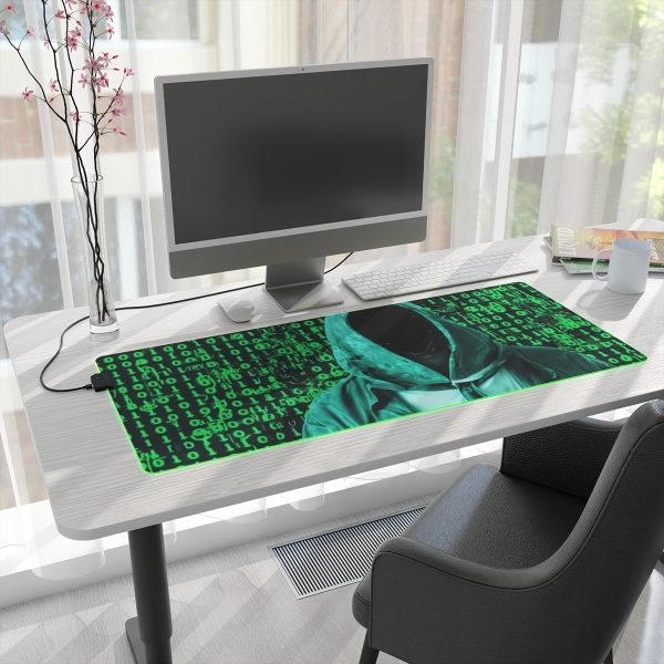 Hacker 2 LED Gaming Mouse Pad - Image 7