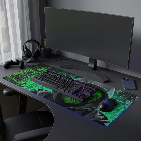 Hacker 20 LED Gaming Mouse Pad - Image 6