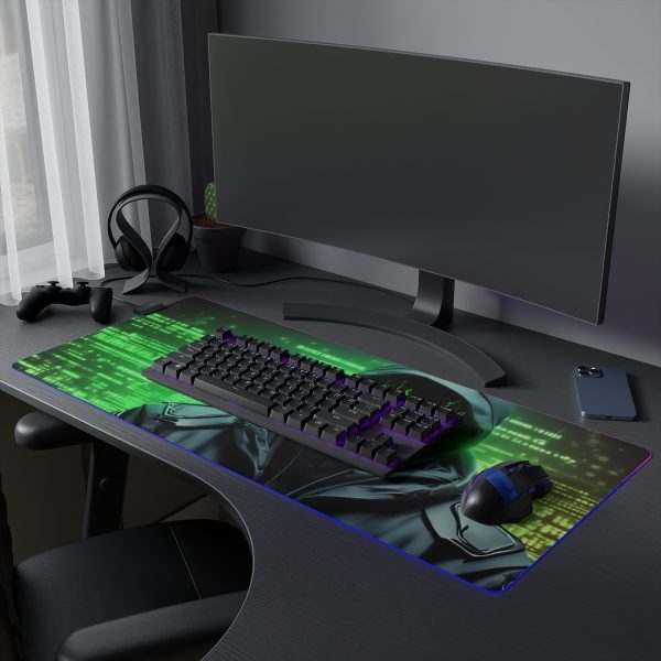 Hacker 21 LED Gaming Mouse Pad - Image 6
