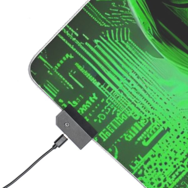Hacker 22 LED Gaming Mouse Pad - Image 3
