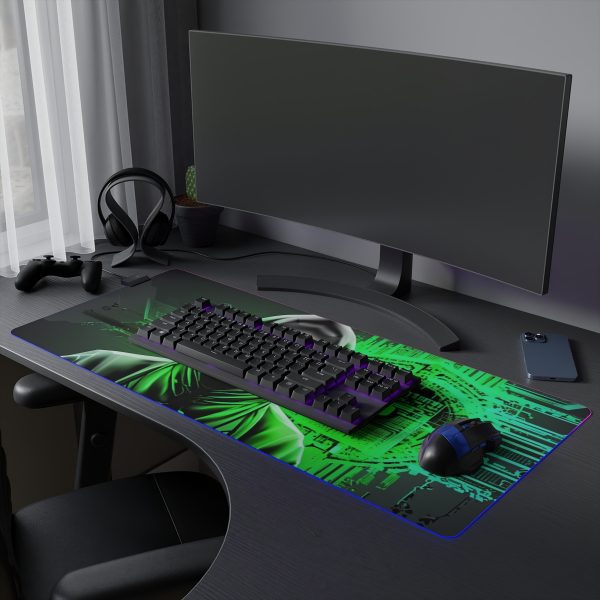 Hacker 23 LED Gaming Mouse Pad - Image 6