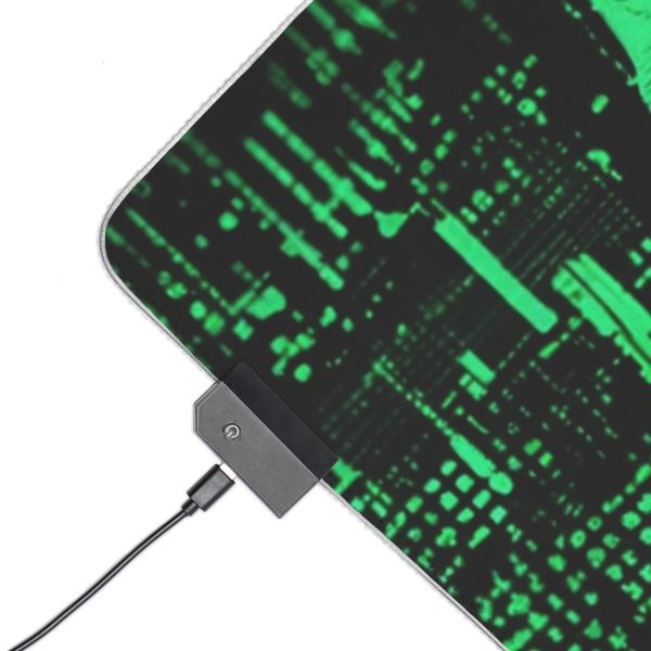 Hacker 3 LED Gaming Mouse Pad - Image 3